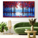 Quadro Stampa su Tela Visione nascosta - CupidoDesign