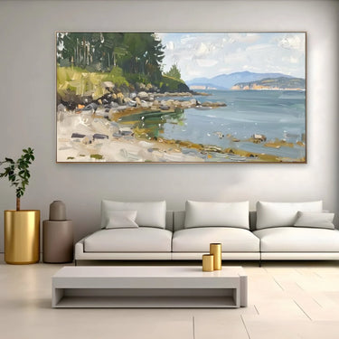 Quadro Stampa su Tela Visione primordiale - CupidoDesign