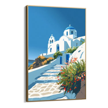 Quadro Stampa su Tela Visioni D'Isola - CupidoDesign