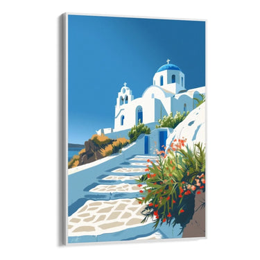 Quadro Stampa su Tela Visioni D'Isola - CupidoDesign