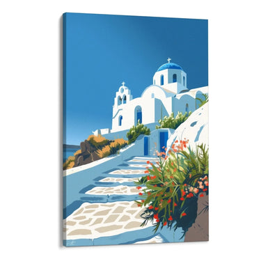 Quadro Stampa su Tela Visioni D'Isola - CupidoDesign