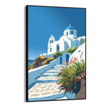 Quadro Stampa su Tela Visioni D'Isola - CupidoDesign