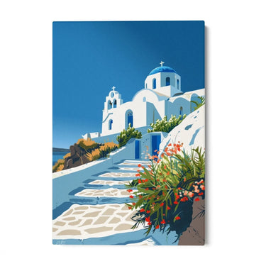 Quadro Stampa su Tela Visioni D'Isola - CupidoDesign