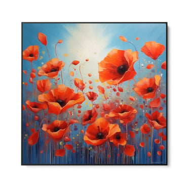 Quadro Stampa su Tela Visioni Floreali - CupidoDesign