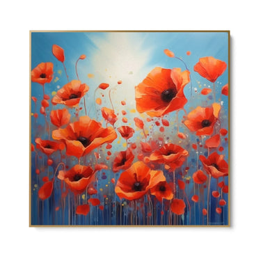Quadro Stampa su Tela Visioni Floreali - CupidoDesign