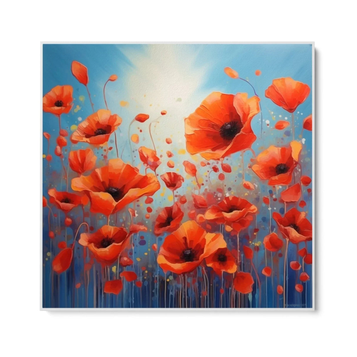Quadro Stampa su Tela Visioni Floreali - CupidoDesign