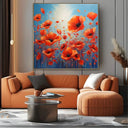 Quadro Stampa su Tela Visioni Floreali - CupidoDesign