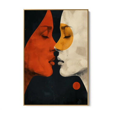 Quadro Stampa su Tela Visioni Intrecciate - CupidoDesign