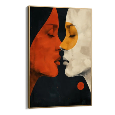 Quadro Stampa su Tela Visioni Intrecciate - CupidoDesign