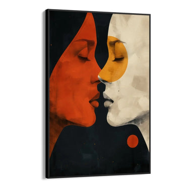 Quadro Stampa su Tela Visioni Intrecciate - CupidoDesign