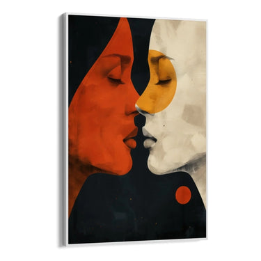 Quadro Stampa su Tela Visioni Intrecciate - CupidoDesign