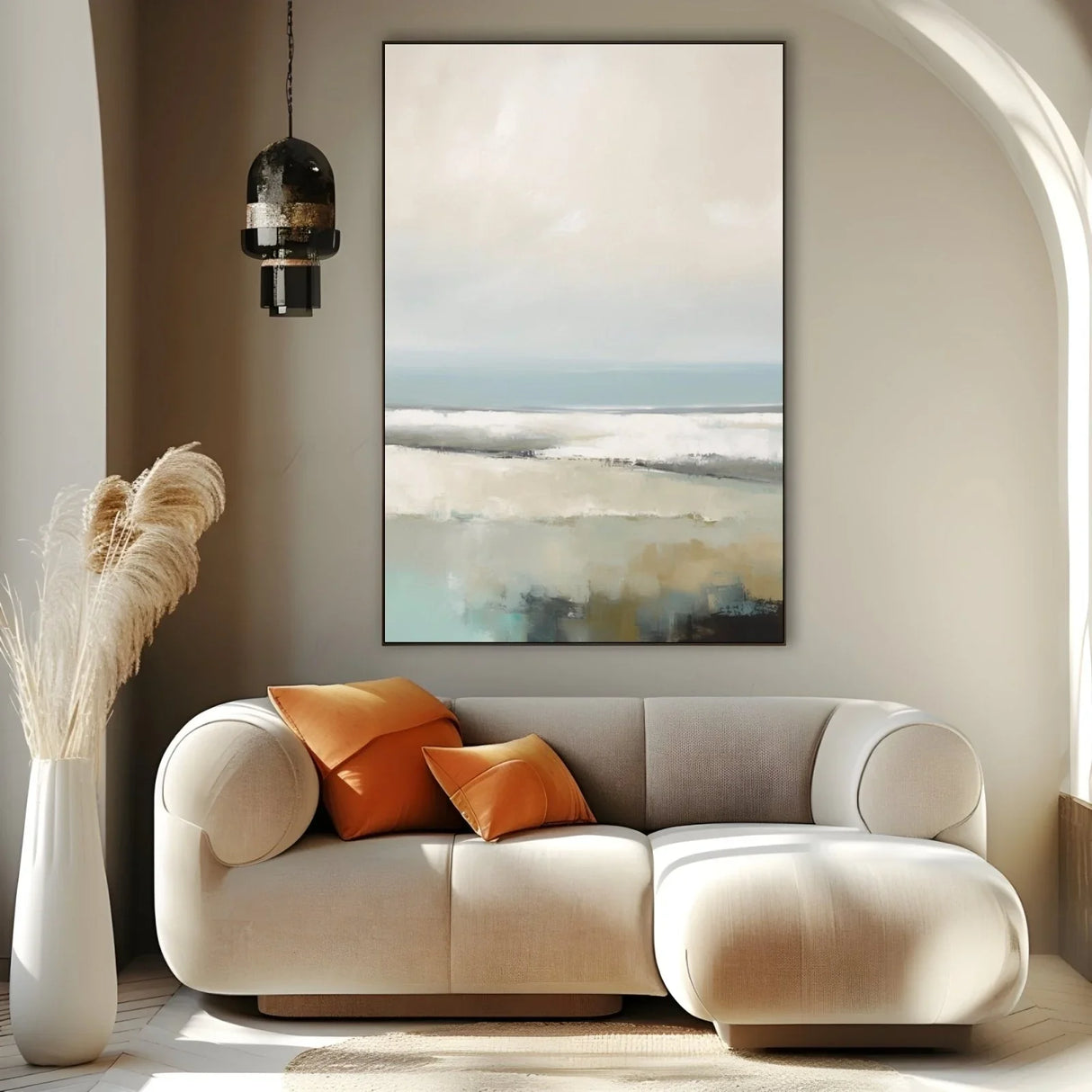Quadro Stampa su Tela Visioni sfumate - CupidoDesign