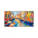 Quadro Stampa su Tela Visioni tra le Gondole - CupidoDesign