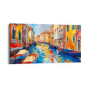 Quadro Stampa su Tela Visioni tra le Gondole - CupidoDesign