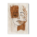 Quadro Stampa su Tela Viso di tela - CupidoDesign