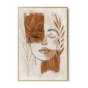 Quadro Stampa su Tela Viso di tela - CupidoDesign