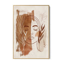 Quadro Stampa su Tela Viso di tela - CupidoDesign