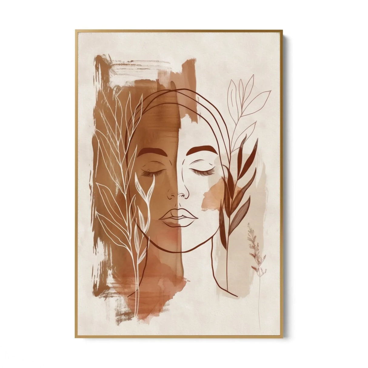 Quadro Stampa su Tela Viso di tela - CupidoDesign