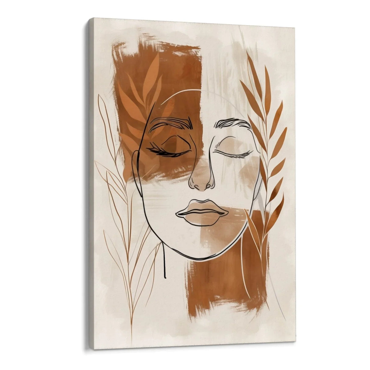 Quadro Stampa su Tela Viso di tela - CupidoDesign
