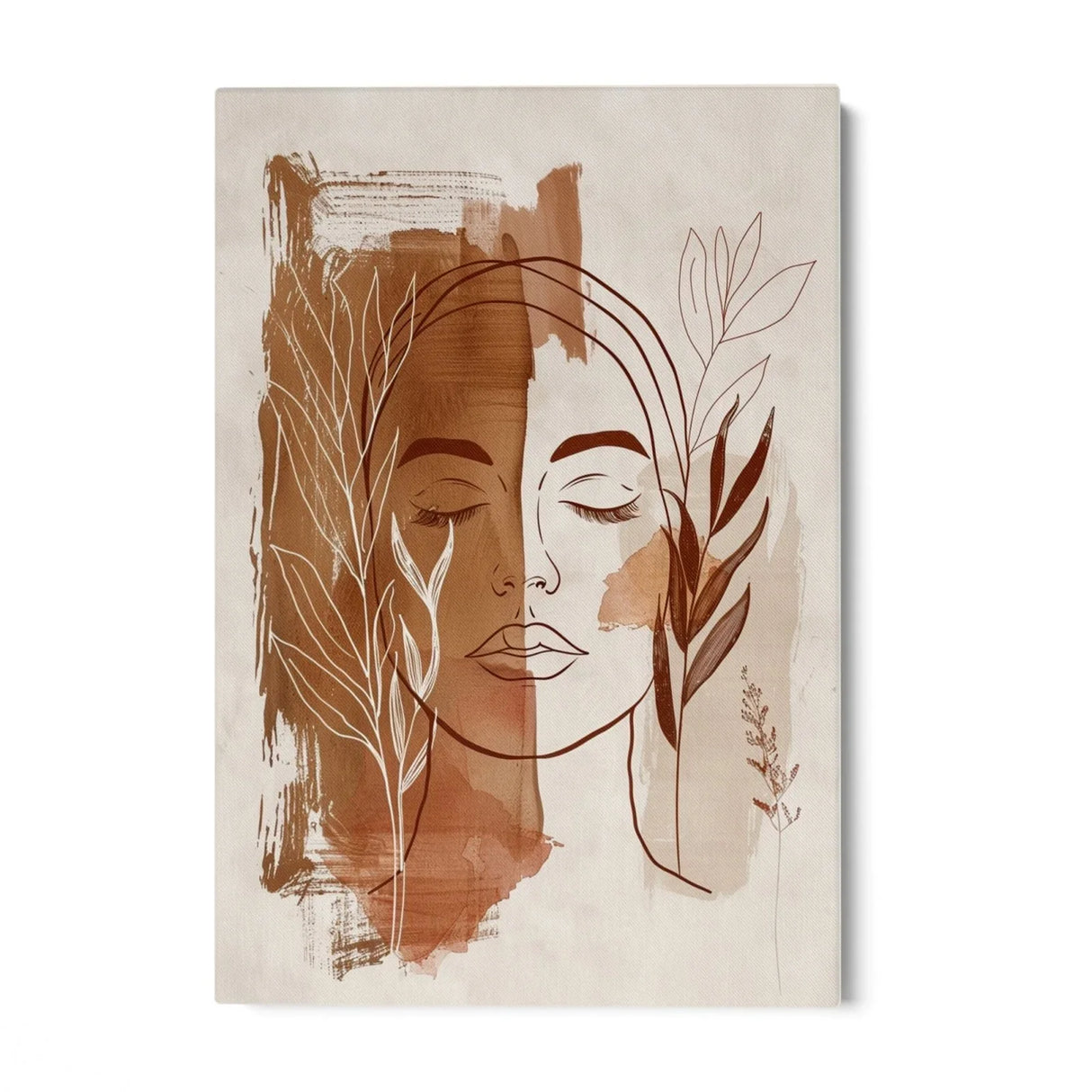 Quadro Stampa su Tela Viso di tela - CupidoDesign