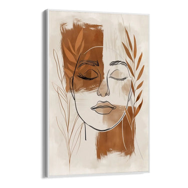 Quadro Stampa su Tela Viso di tela - CupidoDesign