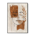 Quadro Stampa su Tela Viso di tela - CupidoDesign