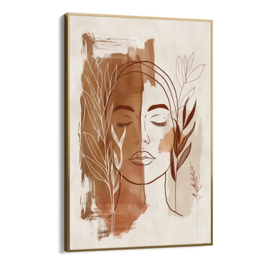 Quadro Stampa su Tela Viso di tela - CupidoDesign