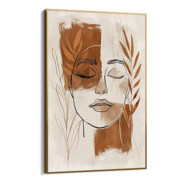 Quadro Stampa su Tela Viso di tela - CupidoDesign