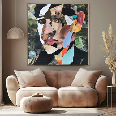 Quadro Stampa su Tela Viso di Vetro - CupidoDesign