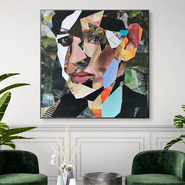 Quadro Stampa su Tela Viso di Vetro - CupidoDesign