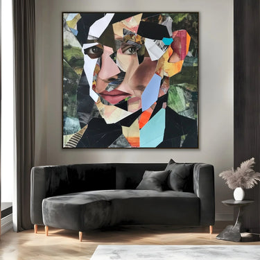 Quadro Stampa su Tela Viso di Vetro - CupidoDesign