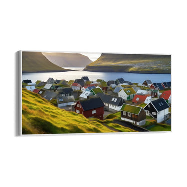 Quadro Stampa su Tela Vista del nord - CupidoDesign