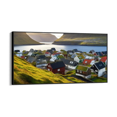 Quadro Stampa su Tela Vista del nord - CupidoDesign