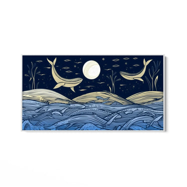 Quadro Stampa su Tela Vita marina - CupidoDesign