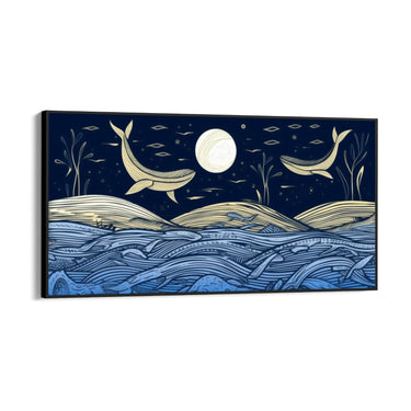 Quadro Stampa su Tela Vita marina - CupidoDesign