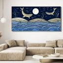 Quadro Stampa su Tela Vita marina - CupidoDesign