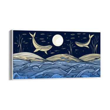 Quadro Stampa su Tela Vita marina - CupidoDesign