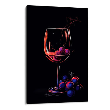 Quadro Stampa su Tela Vitis vinifera - CupidoDesign