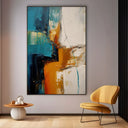 Quadro Stampa su Tela Vivacità astratta - CupidoDesign