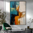 Quadro Stampa su Tela Vivacità astratta - CupidoDesign