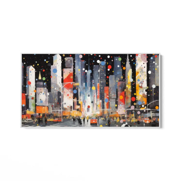 Quadro Stampa su Tela Vivacità urbana - CupidoDesign