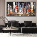 Quadro Stampa su Tela Vivacità urbana - CupidoDesign