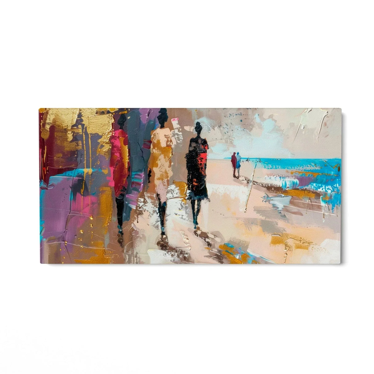 Quadro Stampa su Tela Voci di Spiaggia - CupidoDesign