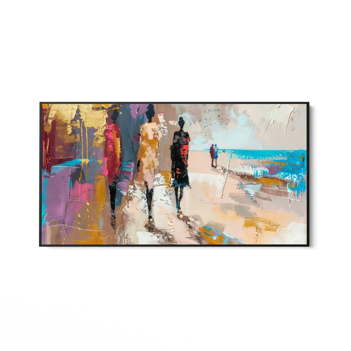 Quadro Stampa su Tela Voci di Spiaggia - CupidoDesign