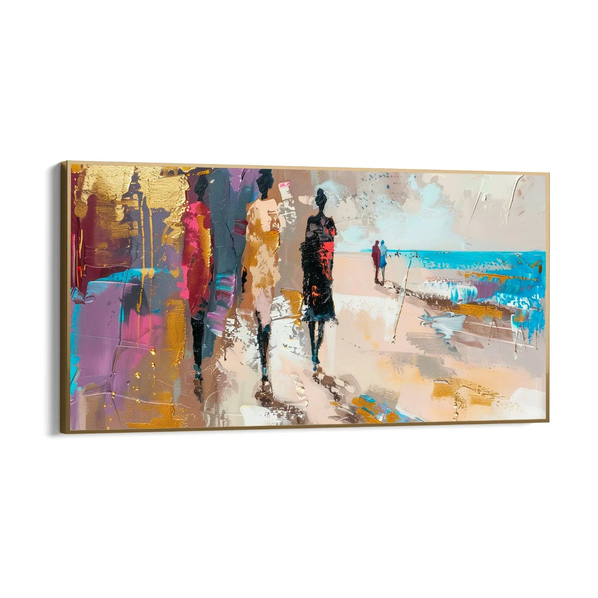 Quadro Stampa su Tela Voci di Spiaggia - CupidoDesign