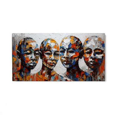 Quadro Stampa su Tela Voci Invisibili - CupidoDesign