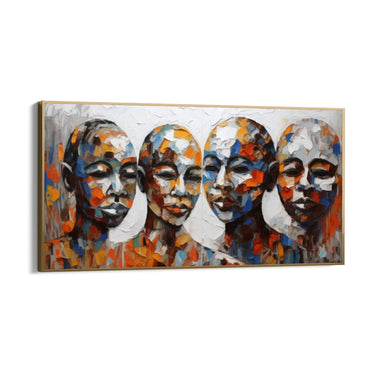 Quadro Stampa su Tela Voci Invisibili - CupidoDesign