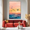 Quadro Stampa su Tela Volo selvaggio - CupidoDesign