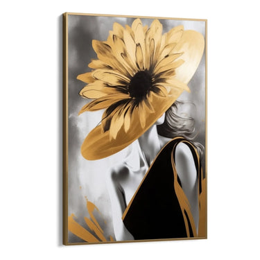 Quadro Stampa su Tela Volto al Sole - CupidoDesign