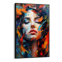 Quadro Stampa su Tela Volto Arcobaleno - CupidoDesign